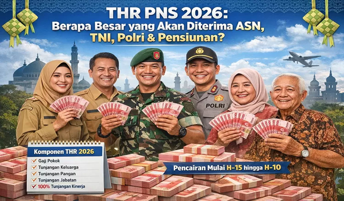 Kabar Baik, Prabowo Siap Rilis THR PNS hingga Polri